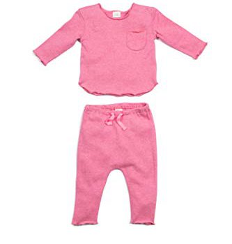 Egg Baby Girl’s Bobbi Set, Rose