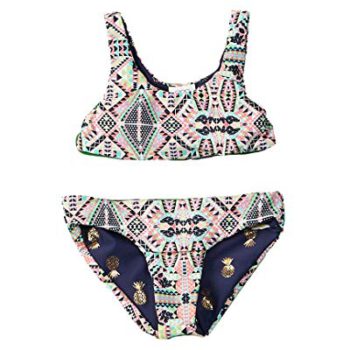Egg Girls Egg Erin Reversible Bikini, 2T, Black