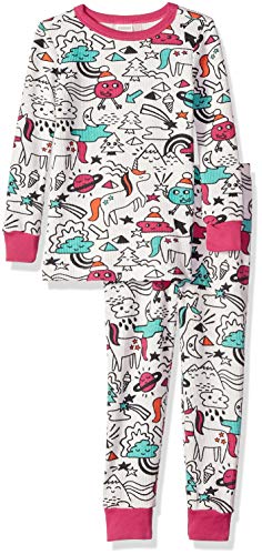 Gymboree Girls’ Big 2-Piece Tight Fit Thermal Sleeve Long Bottoms Pajama