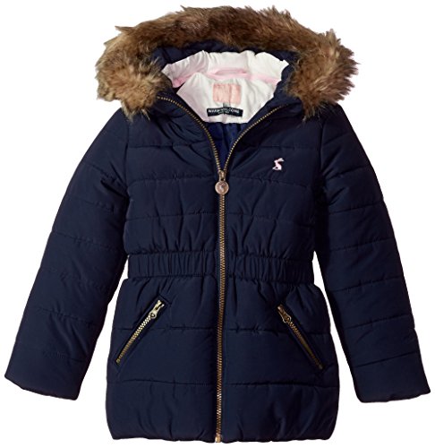 Joules Girls’ Belmont Waisted Puffer Coat