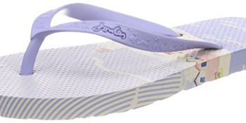 Joules Printed Flip Flops – Seaside