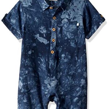 Fore!! Axel & Hudson Boys’ Navy Tie Dye Romper