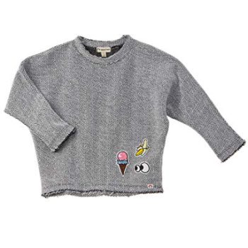 Appaman Kids Baby Girl’s Slouchy Sweatshirt (Toddler/Little Kids/Big Kids)