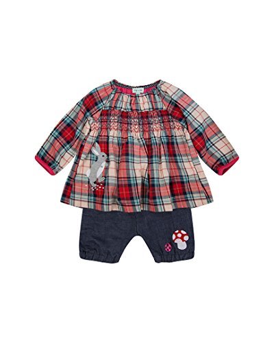 Lilly and Sid Cute Checked Rabbit Bloomer Set