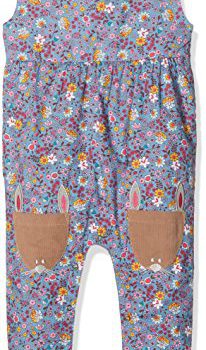 Lilly and Sid Retro Rabbit Pocket Dungarees
