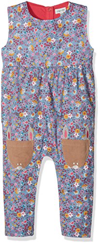 Lilly and Sid Retro Rabbit Pocket Dungarees