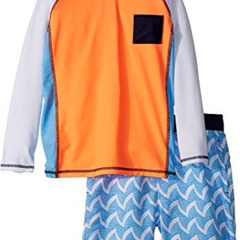 Shade Critters Child Boy’s Wave Rashguard Set (Toddler/Toddler)