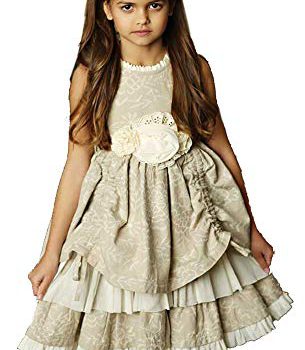 Mustard Pie Stylish Bisque Emmaline Vacation Gown