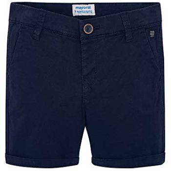 Mayoral – Fundamental Twill Chino Shorts for Boys – 0202, Navy