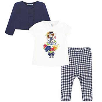 Mayoral – Leggings Set (3 Clothes) for Child-Ladies – 1706, Navy
