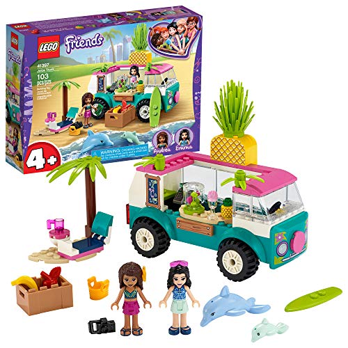 LEGO Pals Juice Truck LEGO Truck 41397 Constructing Equipment; Youngsters Meals Truck That includes LEGO Pals Emma Mini-Doll Determine, New 2020 (103 Items)