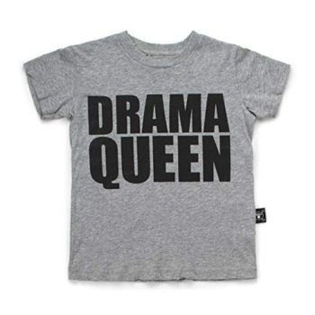 NUNUNU Child Woman’s Drama Queen T-Shirt (Toddler/Toddler/Little Children)