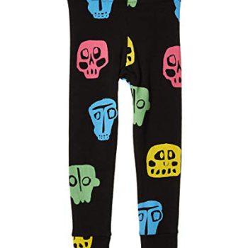NUNUNU Child Woman’s Rowdy Masks Leggings Colourful (Toddler/Toddler/Little Children)