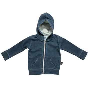 Nununu Zip Hoodie in Denim