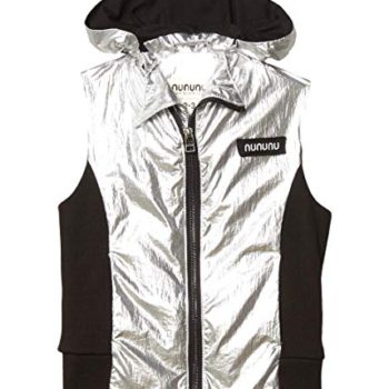 NUNUNU Boy’s Duo Nylon Hooded Vest (Toddler/Little Youngsters)