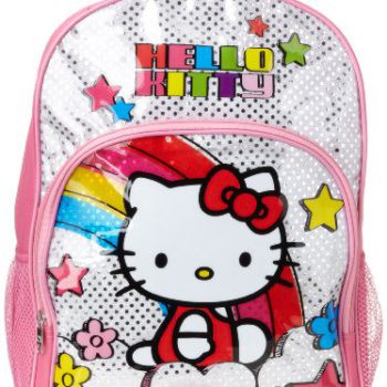 FAB Starpoint Little Women’  Good day Kitty 16 Inch Underglass Backpack