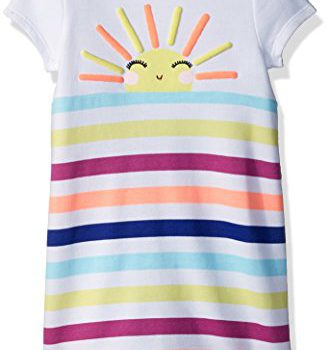 Gymboree Women’ Toddler Quick Sleeve Stripe Sunshine Gown