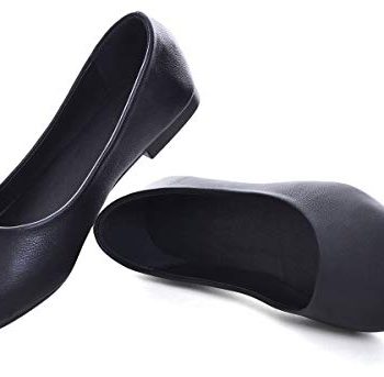 SAILING LU Womens Pointed Toe Footwear Consolation Ballet Flats Gown Footwear Put on to Work Flat Slip-ons