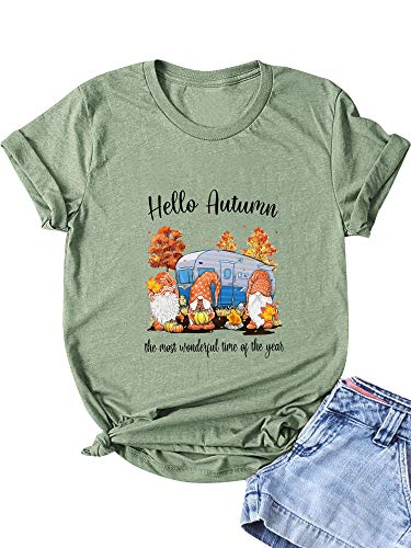 SiLing Girls Whats up Autumn The Most Great Time of The 12 months Autumn Tees Tops