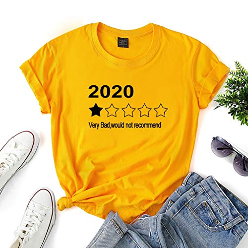 Ladies Graphic Tee Shirts Quick Sleeve Tops with Humorous Saying 2020 Cute Summer season O-Neck Teen Women Blouses