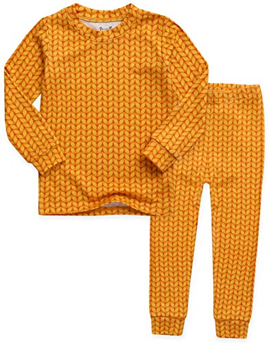 VAENAIT BABY 12M-7T Youngsters Unisex Women & Boys Mushy Cozy Modal Tencel Sleepwear Pajamas 2pcs Set
