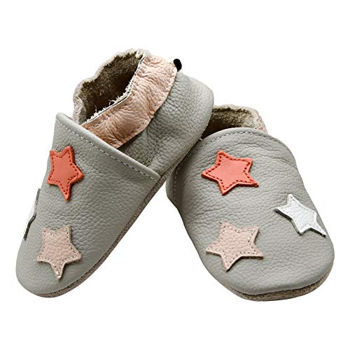 iEvolve Child Ladies Boys Sneakers Child Toddler Mushy Sole Prewalker First Walker Crib Sneakers Child Moccasins